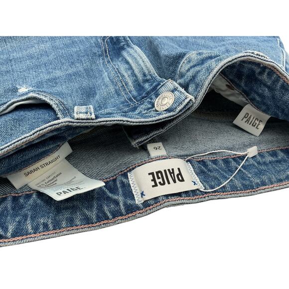 PAIGE Women's Blue Jeans - Picture 4 of 4
